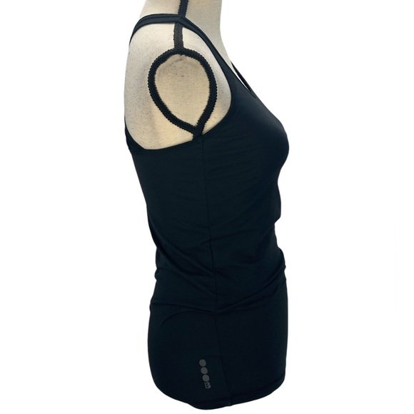 Bench Sleeveless Cross Back Long Tank Top - Black - size Small - Picture 2 of 10